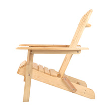 Load image into Gallery viewer, Gardeon Set of 2 Patio Furniture Outdoor Chairs Beach Chair Wooden Adirondack Garden Lounge
