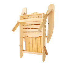 Load image into Gallery viewer, Gardeon 3 Piece Wooden Outdoor Beach Chair and Table Set
