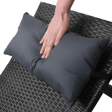 Load image into Gallery viewer, Gardeon Outdoor Sun Lounge Furniture Day Bed Wicker Pillow Sofa Set
