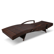 Load image into Gallery viewer, Gardeon Outdoor Sun Lounge Furniture Day Bed Wicker Pillow Sofa Set
