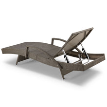 Load image into Gallery viewer, Gardeon Set of 2 Sun Lounge Outdoor Furniture Wicker Lounger Rattan Day Bed Garden Patio Grey
