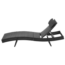Load image into Gallery viewer, Gardeon Outdoor Sun Lounge Setting Wicker Lounger Day Bed Rattan Patio Furniture Black

