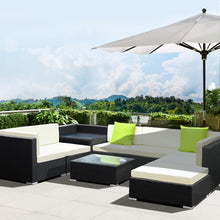 Load image into Gallery viewer, Gardeon 9PC Outdoor Furniture Sofa Set Wicker Garden Patio Pool Lounge
