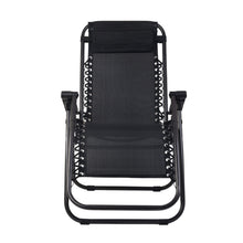 Load image into Gallery viewer, Gardeon Outdoor Portable Recliner - Black
