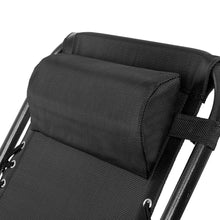 Load image into Gallery viewer, Gardeon Outdoor Portable Recliner - Black
