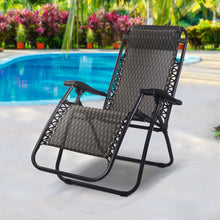 Load image into Gallery viewer, Gardeon Outdoor Portable Recliner - Grey
