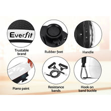 Load image into Gallery viewer, Everfit Vibration Machine Platform Vibrator Resistance Rope Home Fitness White
