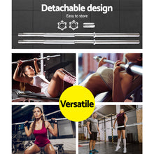 Load image into Gallery viewer, 5.5FT Barbell Bar Steel Fitness Exercise Weight Press Gym Home 168CM
