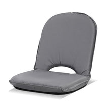 Load image into Gallery viewer, Artiss Floor Lounge Sofa Camping Chair Grey
