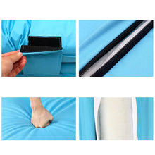 Load image into Gallery viewer, Artiss Floor Lounge Sofa Camping Chair Blue
