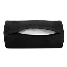 Load image into Gallery viewer, Artiss Lounge Sofa Bed 2-seater Charcoal Suede
