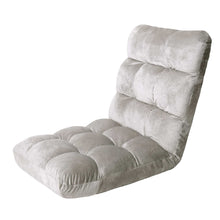 Load image into Gallery viewer, Artiss Lounge Sofa Bed Flannel Fabric Grey
