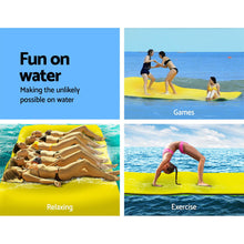 Load image into Gallery viewer, Weisshorn Floating Mat Water Slide Park Stand Up Paddle Pool Sea 365cm
