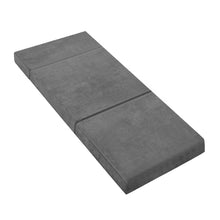 Load image into Gallery viewer, Giselle Bedding Folding Foam Portable Mattress Grey
