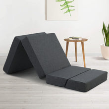 Load image into Gallery viewer, Giselle Bedding Folding Mattress Foldable Portable Bed Floor Mat Camping Pad
