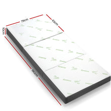 Load image into Gallery viewer, Giselle Bedding Folding Foam Portable Mattress Bamboo Fabric
