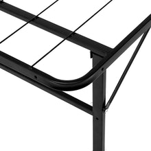 Load image into Gallery viewer, Artiss Folding Double Metal Bed Frame - Black
