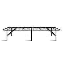 Load image into Gallery viewer, Durable Foldable Bed Frame - Single Metal Black
