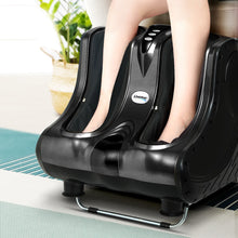 Load image into Gallery viewer, Livemor Foot Massager Ankle Calf Leg Massagers Shiatsu Kneading Rolling Black
