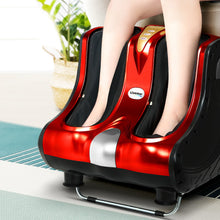 Load image into Gallery viewer, Livemor Foot Massager Shiatsu Ankle Calf Leg Massagers Circulation Enhancer Red
