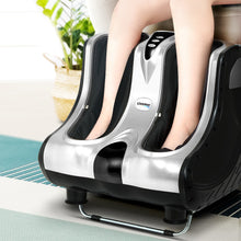 Load image into Gallery viewer, Livemor Foot Massager Ankle Calf Leg Massagers Shiatsu Kneading Rolling Silver
