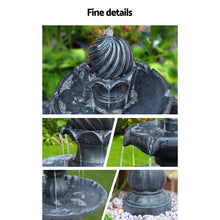 Load image into Gallery viewer, LilyWater™ - Classic &amp; Durable Black 3 Tier Solar Powered Water Fountain
