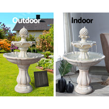 Load image into Gallery viewer, LilyWater™ - Classic &amp; Durable Ivory 3 Tier Solar Powered Water Fountain
