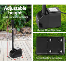 Load image into Gallery viewer, Gardeon Solar Powered Water Pond Pump 60W
