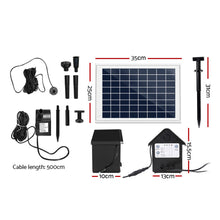 Load image into Gallery viewer, Gardeon Solar Powered Water Pond Pump 60W
