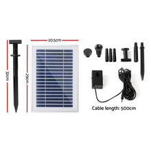 Load image into Gallery viewer, Gardeon 25W Solar Powered Water Pond Pump Outdoor Submersible Fountains
