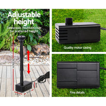 Load image into Gallery viewer, Gardeon 25W Solar Powered Water Pond Pump Outdoor Submersible Fountains
