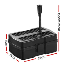 Load image into Gallery viewer, Gardeon Solar Pond Pump with Eco Filter Box Water Fountain Kit 5FT

