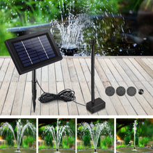 Load image into Gallery viewer, Gardeon 8W Solar Powered Water Pond Pump Outdoor Submersible Fountains
