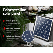 Load image into Gallery viewer, Solar Powered Pond Pump Submersible Fountains Ouotdoor Pool Garden Pumps 4 FT
