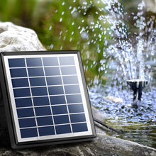 Load image into Gallery viewer, Solar Powered Pond Pump Submersible Fountains Ouotdoor Pool Garden Pumps 4 FT
