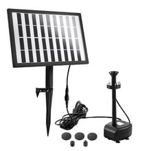 Load image into Gallery viewer, Solar Pond Pump Outdoor Garden Submersible Water Pumps with Battery Kit 4 FT

