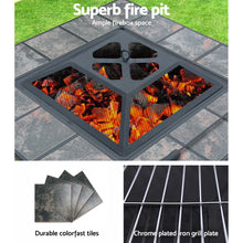 Load image into Gallery viewer, Grillz Fire Pit BBQ Grill Ice Bucket 4-In-1 Table
