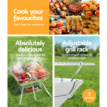 Load image into Gallery viewer, Grillz Fire Pit BBQ Grill with Carry Bag Portable
