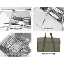 Load image into Gallery viewer, Grillz Fire Pit BBQ Grill with Carry Bag Portable
