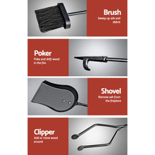 Load image into Gallery viewer, Grillz Fire Pit Tool Set 5 PCS
