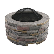 Load image into Gallery viewer, Grillz Fire Pit Table Round 70cm
