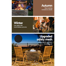 Load image into Gallery viewer, Grillz Fire Pit Table Round 70cm
