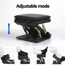 Load image into Gallery viewer, Artiss Foot Rest Stool Office Under Desk Fold Footrest Massage Cushion Pad Black
