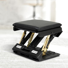 Load image into Gallery viewer, Artiss Foot Rest Stool Office Under Desk Fold Footrest Massage Cushion Pad Black
