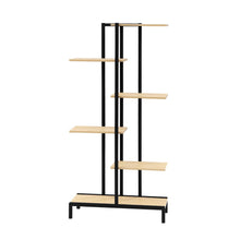 Load image into Gallery viewer, Artiss 6-tier Indoor Outdoor Metal Wood Plant Stand Garden Shelf Garden Display
