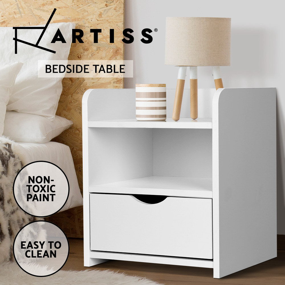 Minimalist Bedside Table - 1 PC