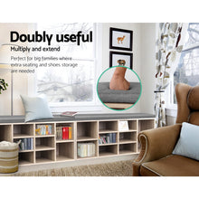 Load image into Gallery viewer, Bench Wooden Shoe Rack Storage
