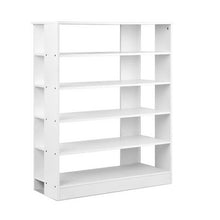Load image into Gallery viewer, 6-Tier Shoe Rack - White
