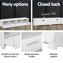 Load image into Gallery viewer, 180cm TV Stand Entertainment Unit with Drawers - White
