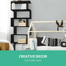 Load image into Gallery viewer, Artiss 6 Tier Display Shelf - Black

